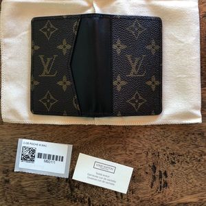 Louis Vuitton Pocket Organizer- BRAND NEW